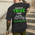 Warum Ich Trike Fahre Weil Ich Es Kann Tricycle T-Shirt mit Rückendruck Geschenke für Ihn