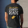 West Virginia Apparel West Virginia Home I Love Wv State Men's T-shirt Back Print Gifts for Him