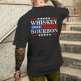 Whiskey 2024 Bourbon Men's T-shirt Back Print Gifts for Him