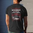 Wickersham Blood Runs Through My Veins Mens Back Print T-shirt Gifts for Him
