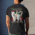 Wishing You A Merry Swiftmas Ugly Christmas Sweater Big Cat Mens Back Print T-shirt Gifts for Him