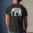 Worst White Elephant Ever For Party Present Mens Back Print T-shirt Gifts for Him