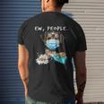 Yorkie Ew People Dog Dog Christmas For Dog Owners For Animal Lovers Mens Back Print T-shirt Gifts for Him