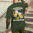 Der Ugly Heiratet Wir Saufen Jga Stag Night T-Shirt mit Rückendruck Geschenke für Ihn