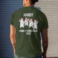 Hardy Family Name Hardy Family Christmas Men's T-shirt Back Print Gifts for Him
