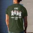 King Family Name King Family Christmas Men's T-shirt Back Print Gifts for Him