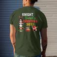 Knight Family Name Knight Family Christmas Men's T-shirt Back Print Gifts for Him