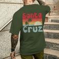 Santa Cruz California T-Shirt mit Rückendruck Geschenke für Ihn