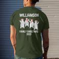 Williamson Family Name Williamson Family Christmas Men's T-shirt Back Print Gifts for Him
