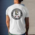 101St Airborne Division Oef Combat Veteran Mens Back Print T-shirt Gifts for Him