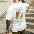 Als Jäger Zufrieden Als Papa Glücklich Jagd Jagen Jäger Raglan T-Shirt mit Rückendruck Geschenke für Ihn