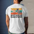 Australian Cattle Dog Best Heeler Dad Ever Blue Heeler Dad Mens Back Print T-shirt Gifts for Him