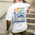 Bahamas Cruise 2024 Family Friends Group Vacation Matching Men's T-shirt Back Print Gifts for Him