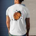 Basketball Players Basketball Team Graphic Sports Basketball Men's T-shirt Back Print Gifts for Him