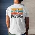 Best Husky Dad Ever Siberian Husky Dad Mens Back Print T-shirt Gifts for Him