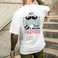 Bester Farter Aller Zeiten Hoppla Ich Meineater Papa T-Shirt mit Rückendruck Geschenke für Ihn