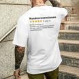 Bester Postman Best Postman T-Shirt mit Rückendruck Geschenke für Ihn