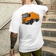 Bin Truck T-Shirt mit Rückendruck Geschenke für Ihn