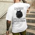 Born In November Men's T-shirt Back Print Gifts for Him