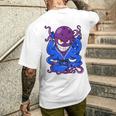 Brazilian Jiu-Jitsu Master Belt Octopus Bjj Sin Mangas Camiseta Hombre Estampado Espalda Regalos para él