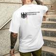 Bundesinstitut Für Pfusch Am Kfz T-Shirt mit Rückendruck Geschenke für Ihn