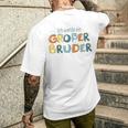 Children's Big Brother 2024 Ich Werde Großer Bruder T-Shirt mit Rückendruck Geschenke für Ihn