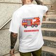 Children's Exxplordigung Dass Ich Zu Spät Bin Fire Engine T-Shirt mit Rückendruck Geschenke für Ihn