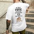 Children's Ich Habe Den Beste Papa Der Welt Ich 80 T-Shirt mit Rückendruck Geschenke für Ihn