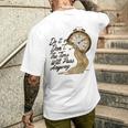 Citation De Motivation Intemporelle Avec Horloges Fondantes T-shirt imprimé au dos Cadeaux pour lui