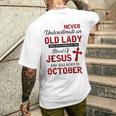 Who Is Covered By-October Men's T-shirt Back Print Gifts for Him