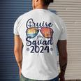 Cruise Squad 2024 Summer Vacation Matching Family Cruise Men's T-shirt Back Print Gifts for Him