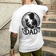 Damenatertag Erstes Mal Papa 2024 Soon To Be Dad New Dad Mit-Ausschnitt T-Shirt mit Rückendruck Geschenke für Ihn