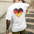 Deutschland Trikot Deutschland Flagge Stolz T-Shirt mit Rückendruck Geschenke für Ihn