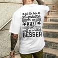 Doctor Ich Bin Kein Klugscheißer T-Shirt mit Rückendruck Geschenke für Ihn