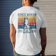 Dog Berner Dad Vintage Bernese Mountain Dad Mens Back Print T-shirt Gifts for Him