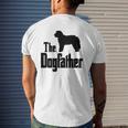 The Dogfather Dog Bernedoodle Mens Back Print T-shirt Gifts for Him