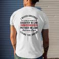 I Never Dreamed Id End Up Being A Daughter In Law Mens Back Print T-shirt Gifts for Him
