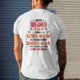 I Never Dreamed I'd End Up Being A Father In Law Mens Back Print T-shirt Gifts for Him