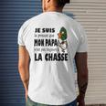 Duck Hunting Dad Je Suis Preuve Papa N'est Pas Toujours A La Chasse Mens Back Print T-shirt Gifts for Him