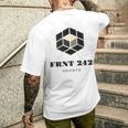 Ebm-Front Electronic Body Music Pro-Frnt-242 Camiseta Hombre Estampado Espalda Regalos para él