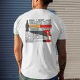 I Enjoy Romantic Walks Through The Hardware Store Dad Mens Back Print T-shirt Gifts for Him
