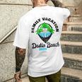 Family Vacay Squad Trip Family Vacation Destin Beach 2024 Men's T-shirt Back Print Gifts for Him