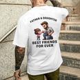 Fathers Day 2024 From Daughter For Dad And Daughter Matching Men's T-shirt Back Print Gifts for Him