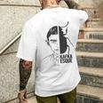 Franz Kafka Kafkaesque Portrait T-Shirt mit Rückendruck Geschenke für Ihn