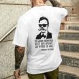 Friedrich Nietzsche Philosophie Deutscher Philosopher Gray T-Shirt mit Rückendruck Geschenke für Ihn