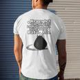 Vintage Saying About A Rat's Ass For Dad Grandpa Mens Back Print T-shirt Gifts for Him