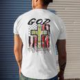 God Gave His Hardest Battles To His Toughest Soldiers Men's T-shirt Back Print Funny Gifts