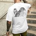 Goshawk Birds Of Prey Hawk Air Raptors Vintage Graphic Men's T-shirt Back Print Funny Gifts