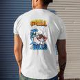 Grill The Bills Dolphin Chef Best Buffalo Burgers And Wings Mens Back Print T-shirt Gifts for Him