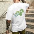 Großer Bruder Dino Kurzärmliges Herren-T-Kurzärmliges Herren-T-Shirt für Kinder, Geschwister Liebe Design Geschenke für Ihn